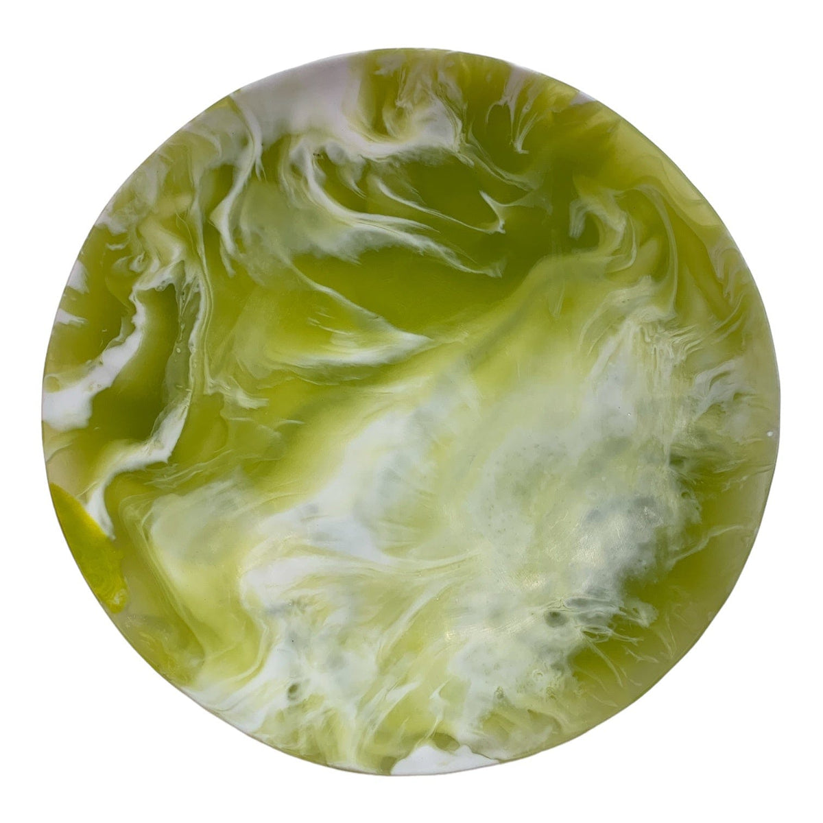 Zinnia Swirl Resin Platter