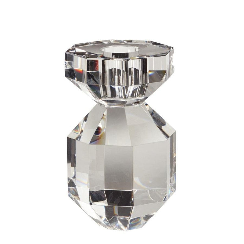 Gem Crystal Candle Holder Clear Jewel