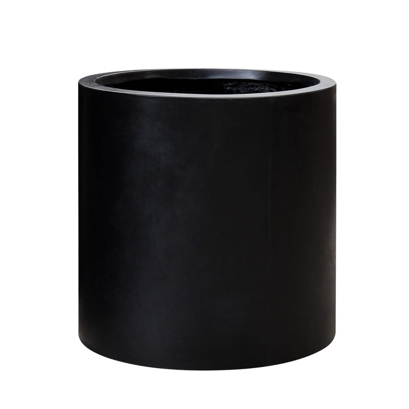 Mikonui Cylinder Planter Large - Black PRE ORDER Little & Fox
