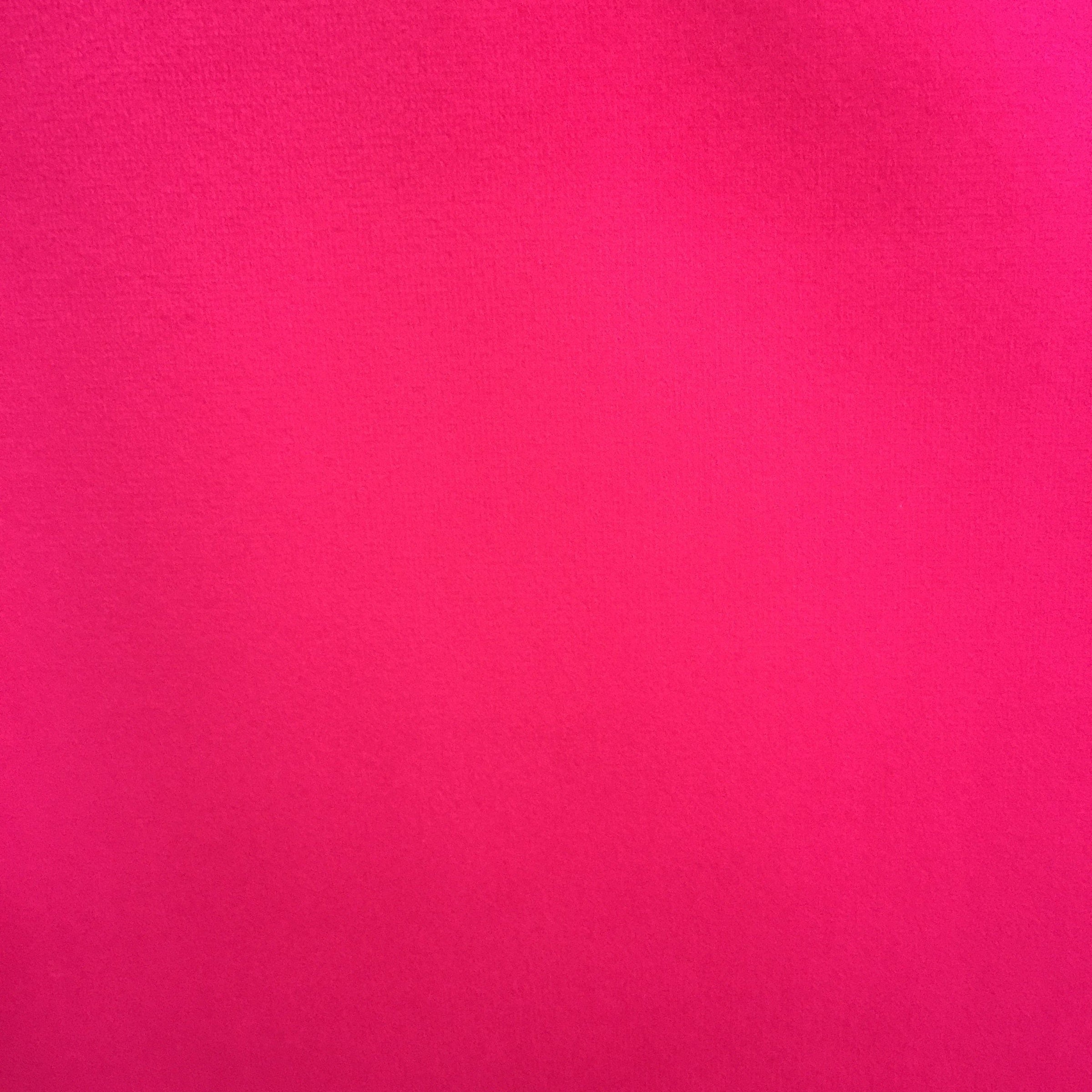 Raspberry Pink Drapery Velvet Fabric
