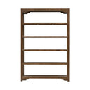 Wooden Bakers Rack Shelf with Slats