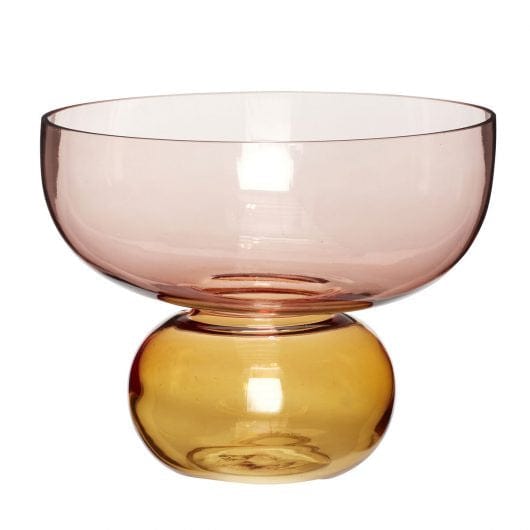 Rosa Glass Vase - Hubsch