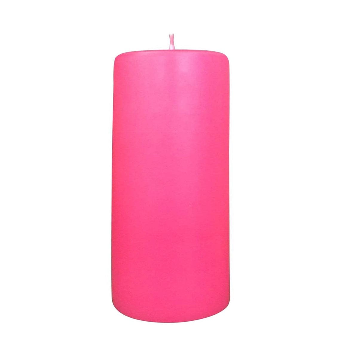 Pink Pillar Candle 150mm