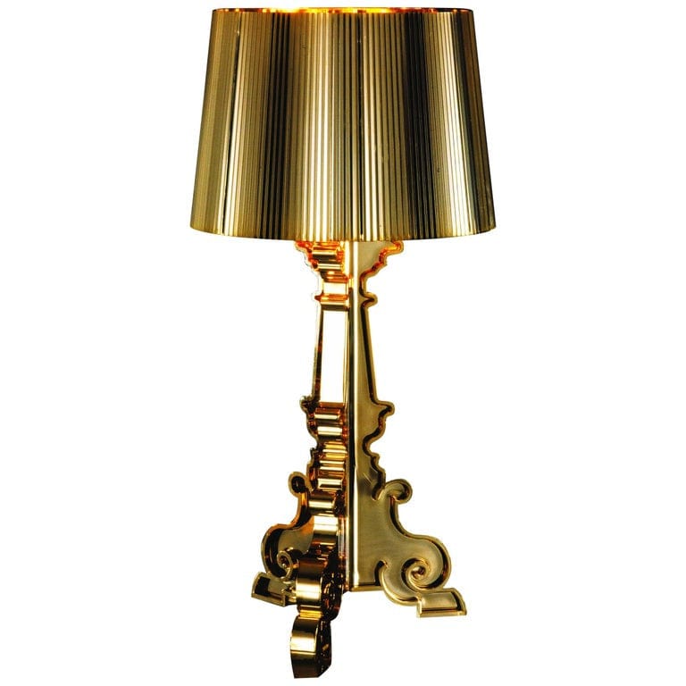 Kartell Bourgie Gold Lamp Little and Fox