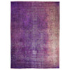 Purple Vintage Overdyed Persian Rug