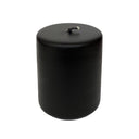 Black Pillar Candle 75mm