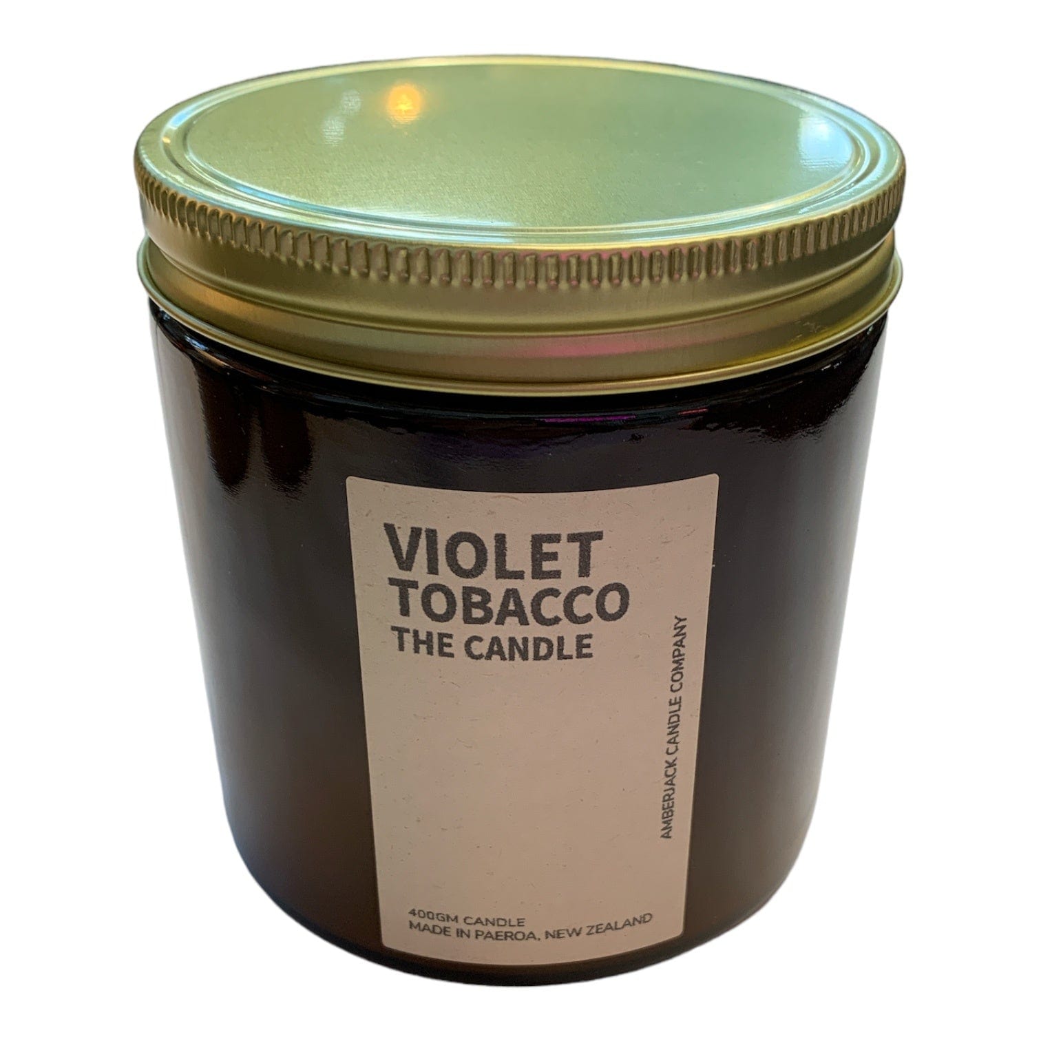 Violet Tobacco Soy Candle Large