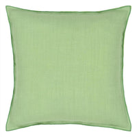 Designers Guild Brera Lino Verdigris & Apple Cushion 45x45
