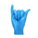 Candle Hand Shaka - Blue Little & Fox