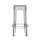 One medium sized smoke coloured Kartell stool.