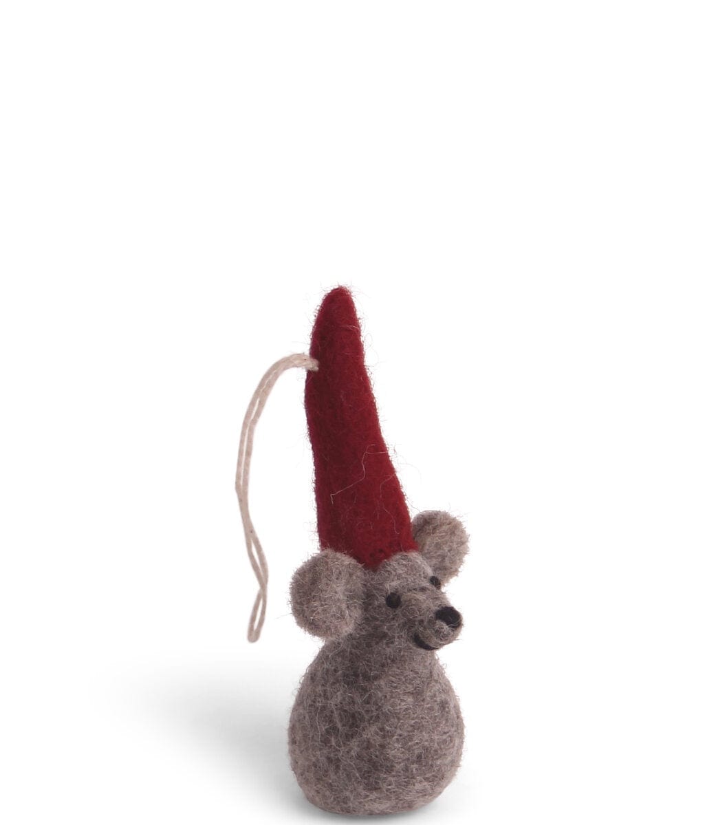 Christmas Felt Mouse Decoration Little & Fox