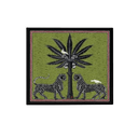 Green Sahara Square Tray Little & Fox