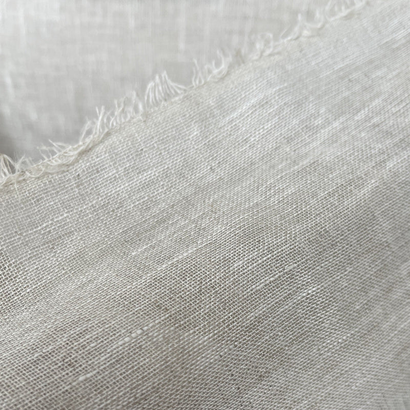 Coco Sheer Natural Linen Fabric