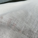 Coco Sheer White Linen Fabric