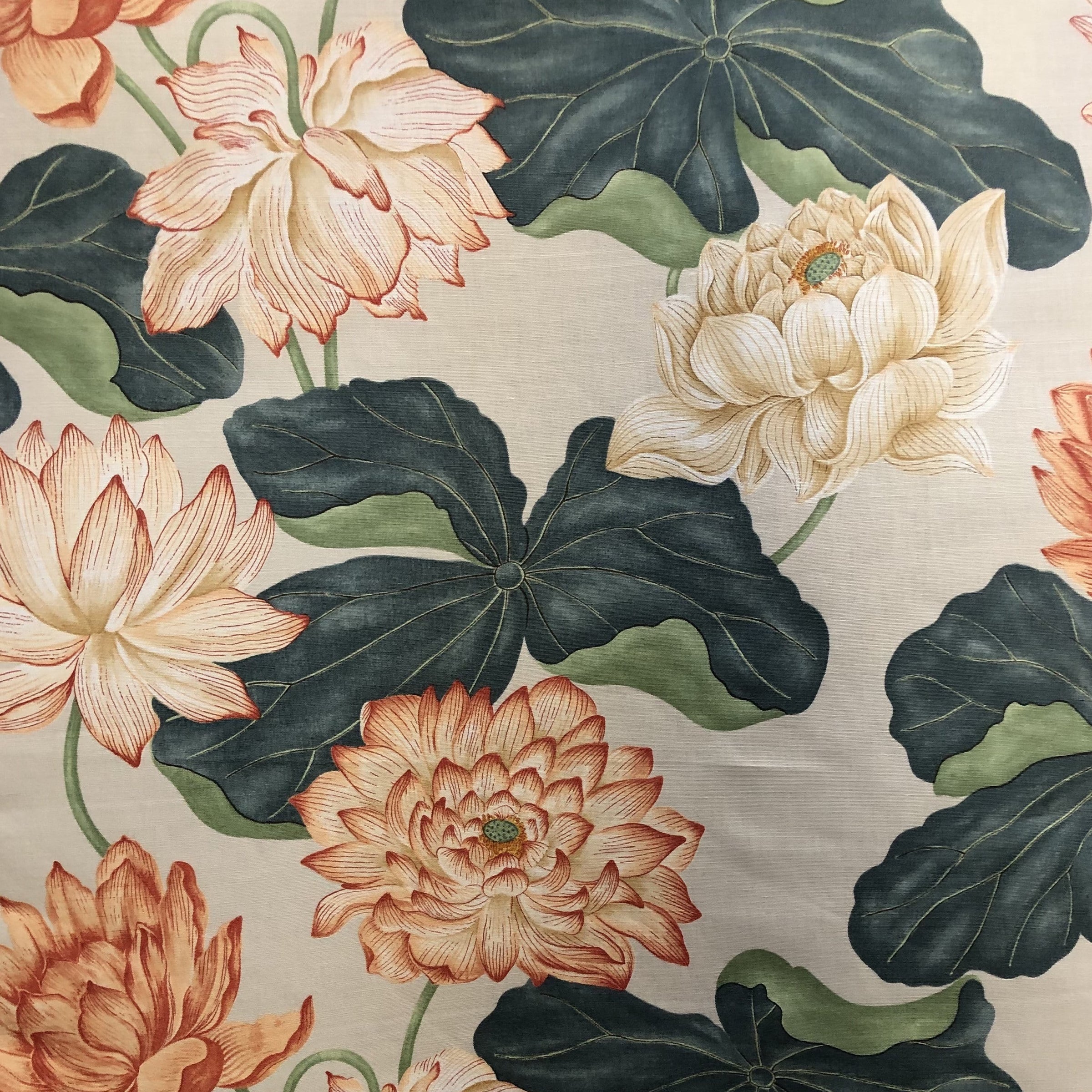 Kew Waterlilies Fabric