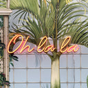 Oh la la Neon Sign Red