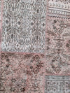 Sassy Pink Patchwork Over-Dyed Rug 3x4Metres