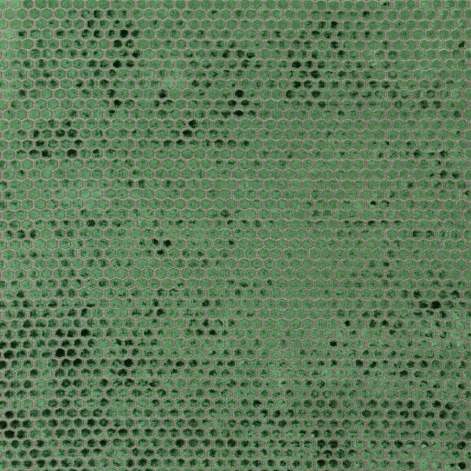 Jabot Emerald Cut Velvet Fabric Little & Fox