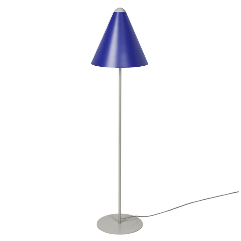 Gine Lightshade  Dark Blue with Floor Lamp mix and match