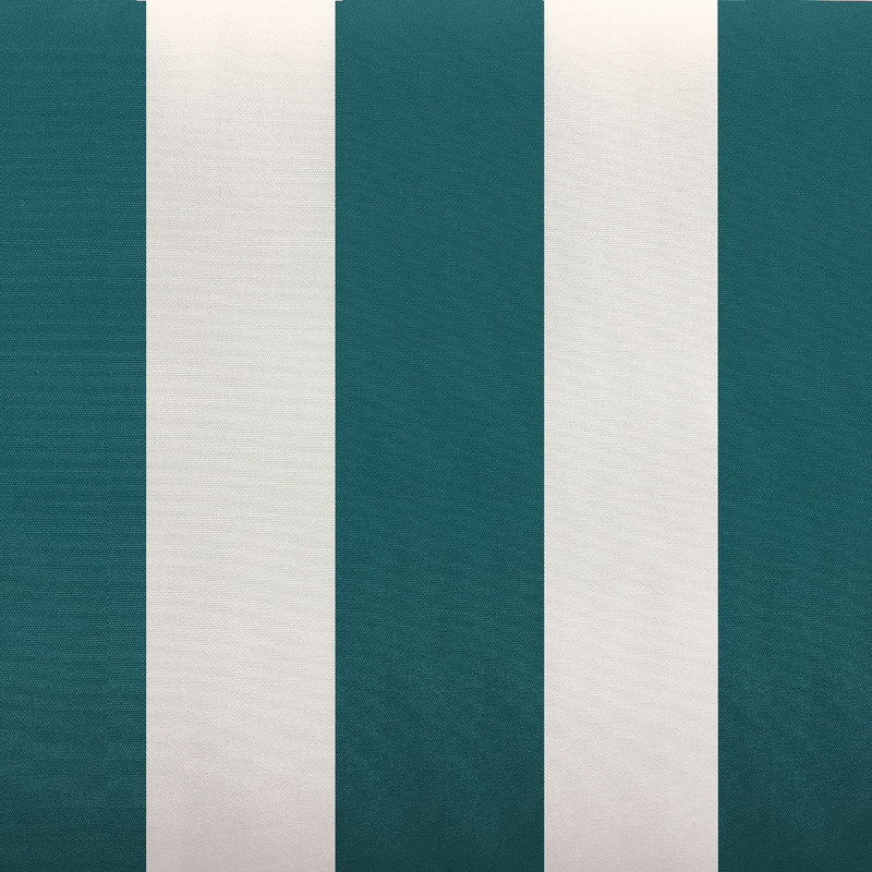 Slim Aarons Stripe in Teal - Outdoor Fabric