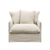 Lotus Slipcover Armchair