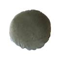 Moss Cotton Blend Round Cushion