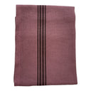 French Linen Tea Towel - Aubergine