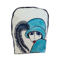 Ceramic Wall Tile - Blue Lady