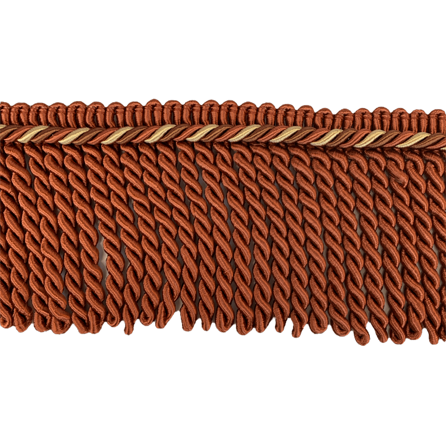 Greta Twisted Copper Fringe