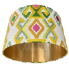 Ango Embroidered 18" Gold Lampshade
