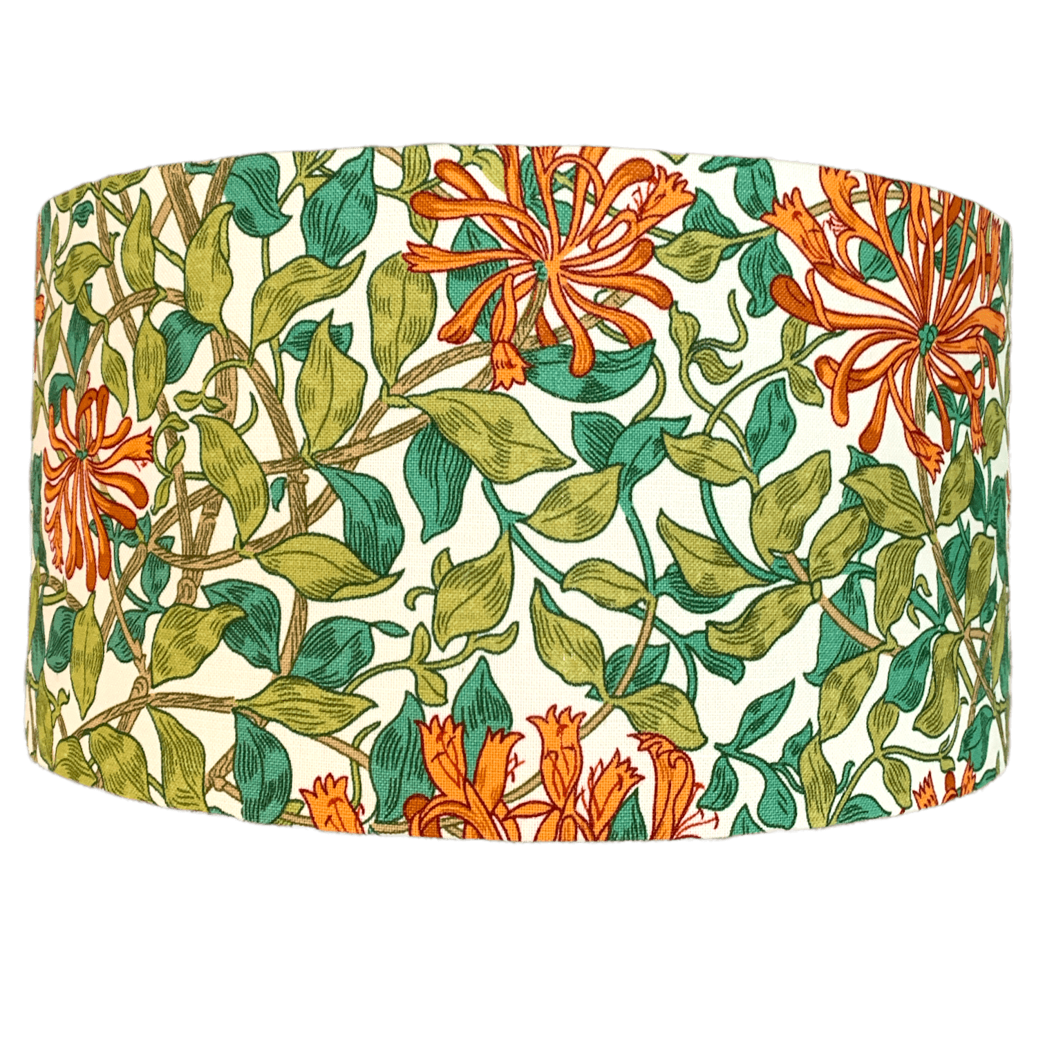 Morris & Co Honeysuckle Gold Lined Lampshade