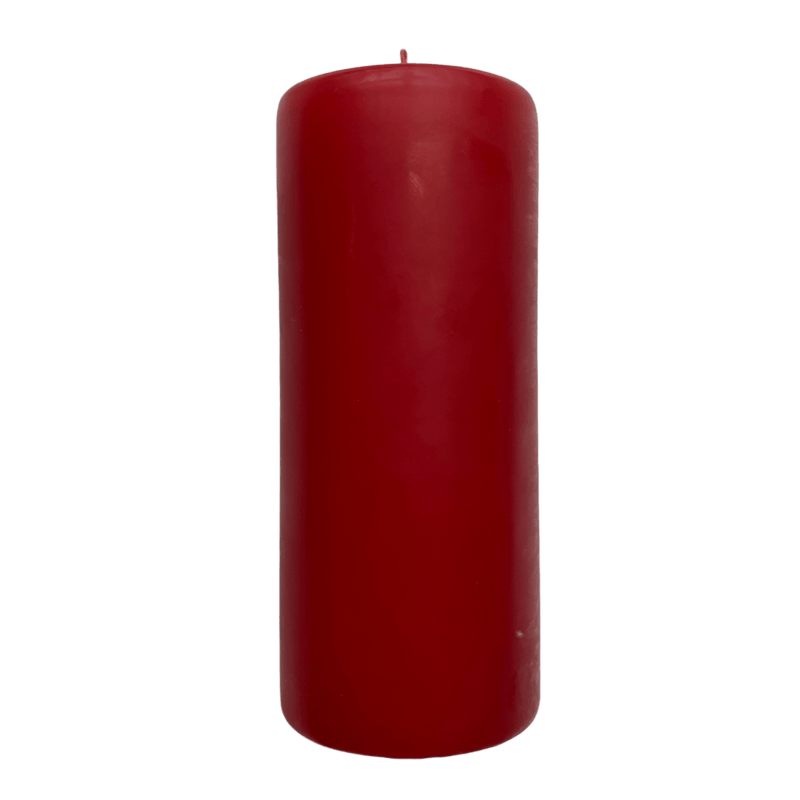 Red Pillar Candle 150mm