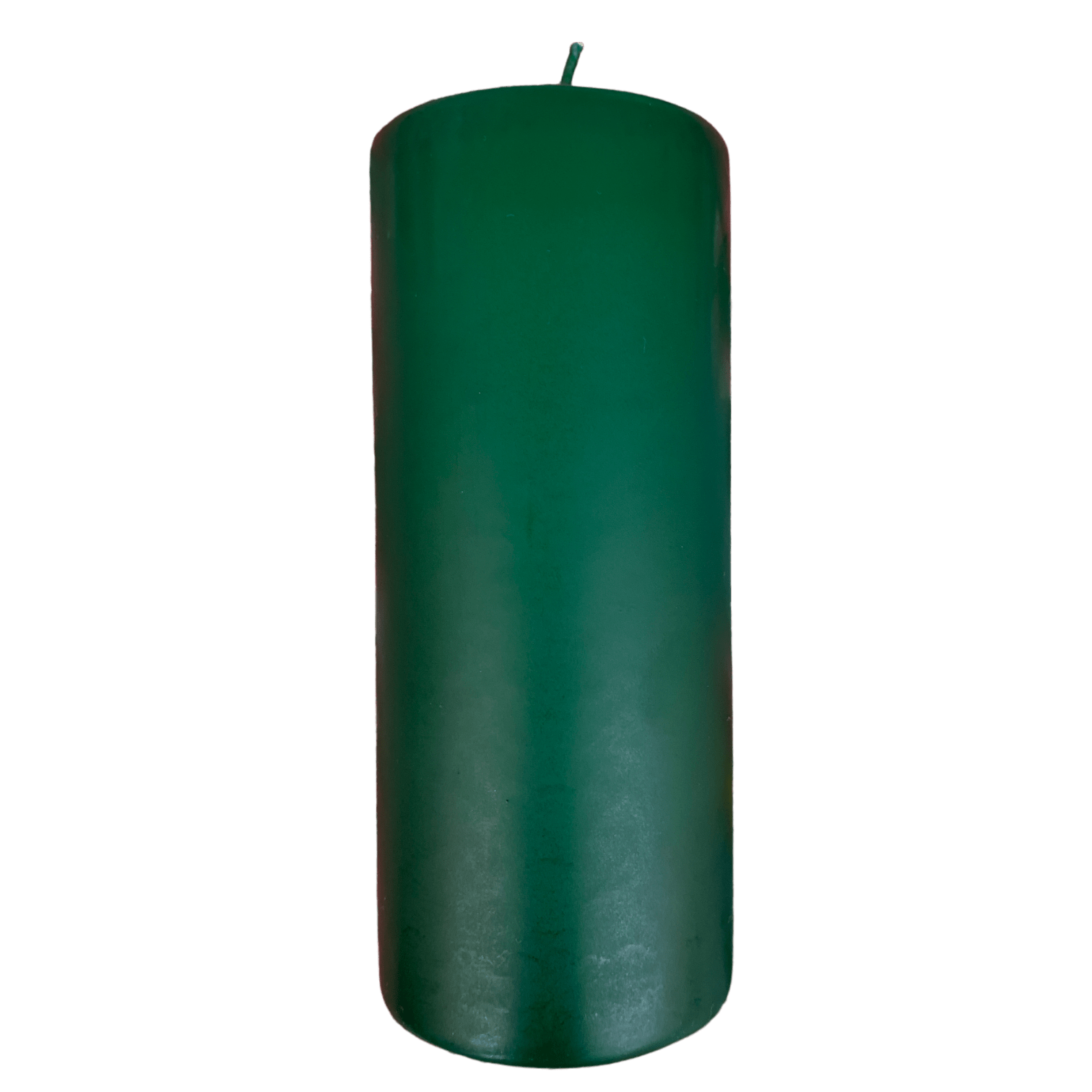 Forest Green Pillar Candle 150mm