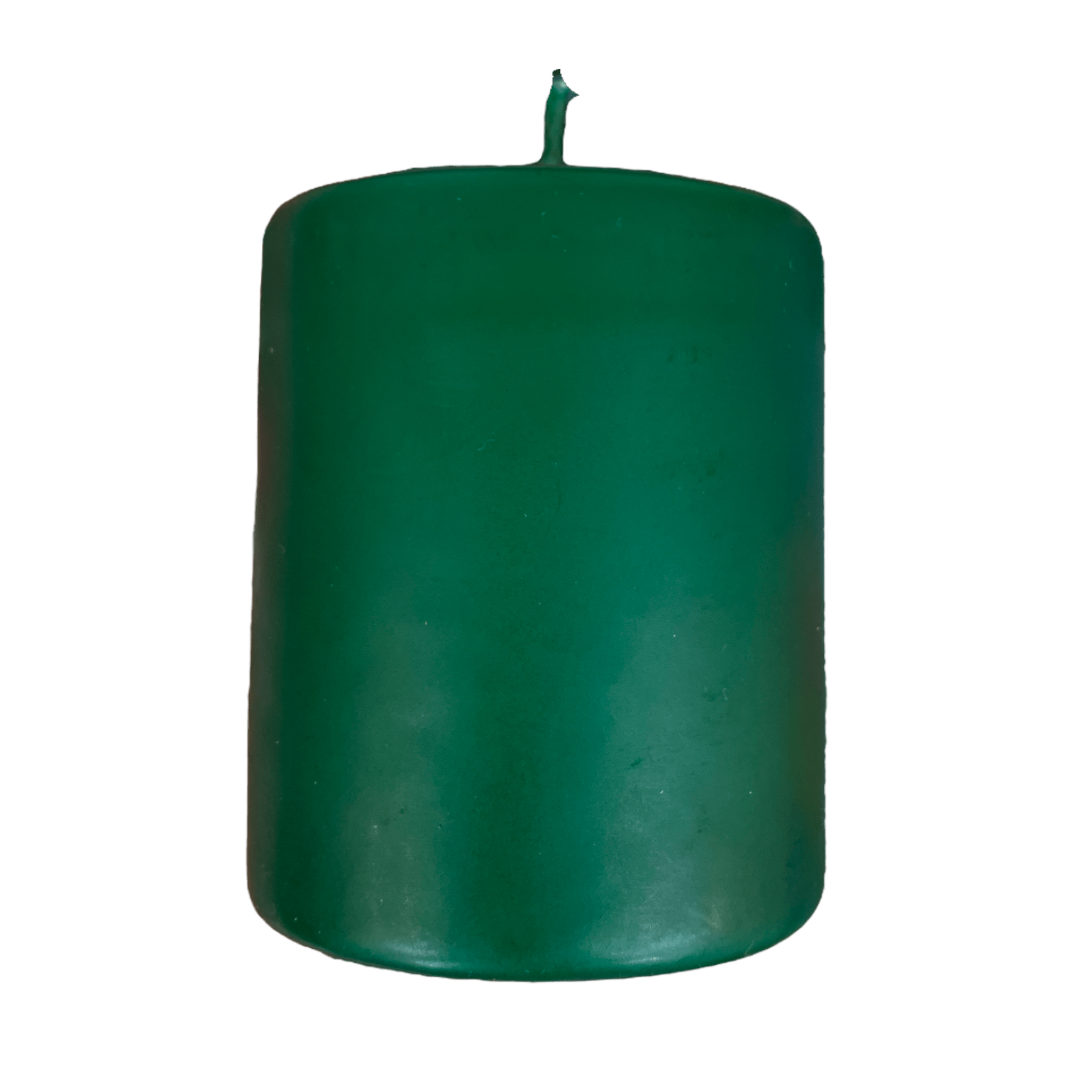 Forest Green Pillar Candle 75mm