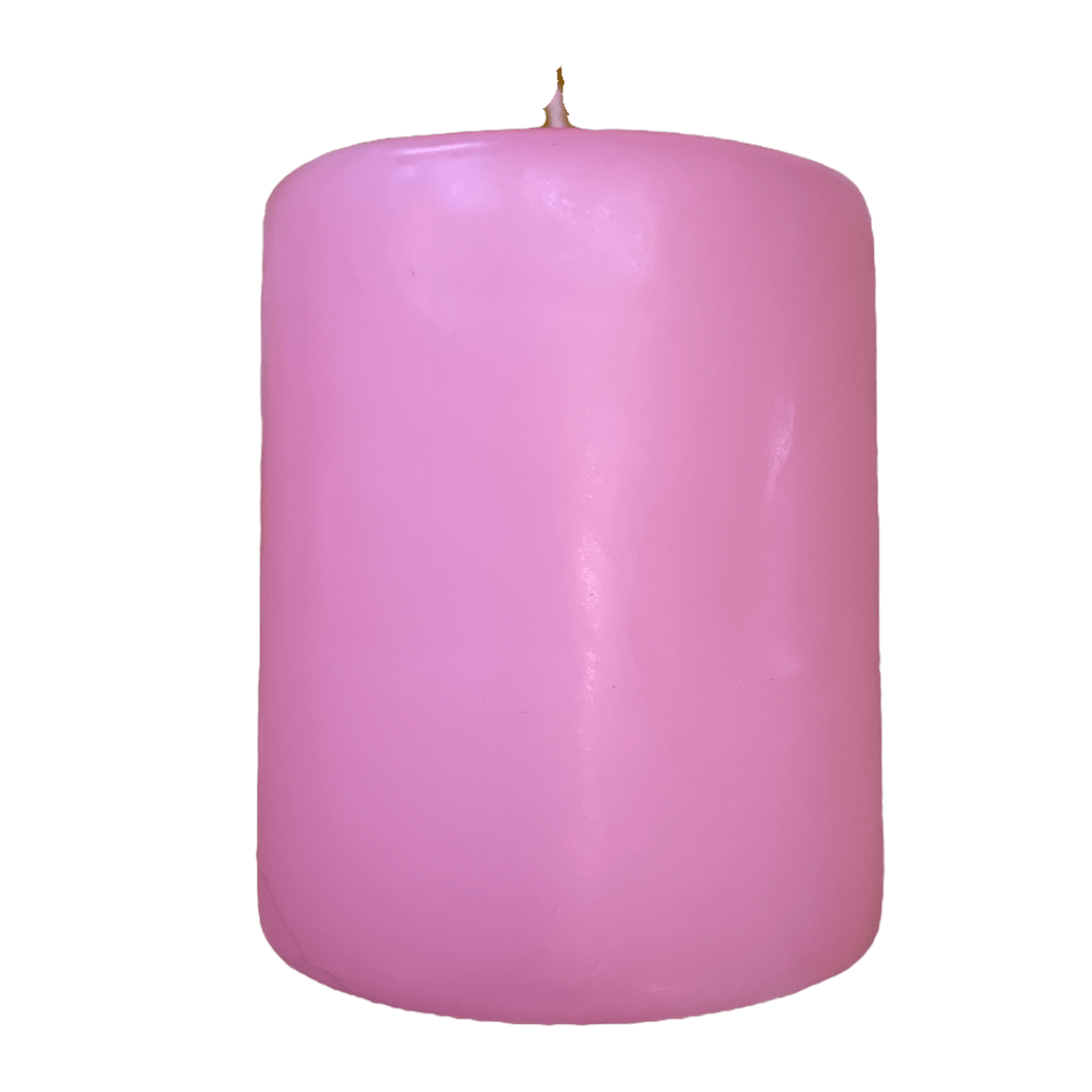 Soft Pink Pillar Candle 100mm