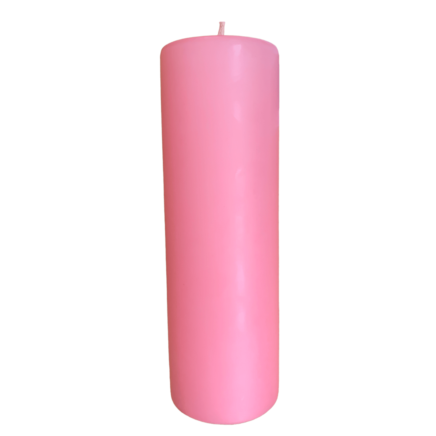 Soft Pink Pillar Candle 200mm