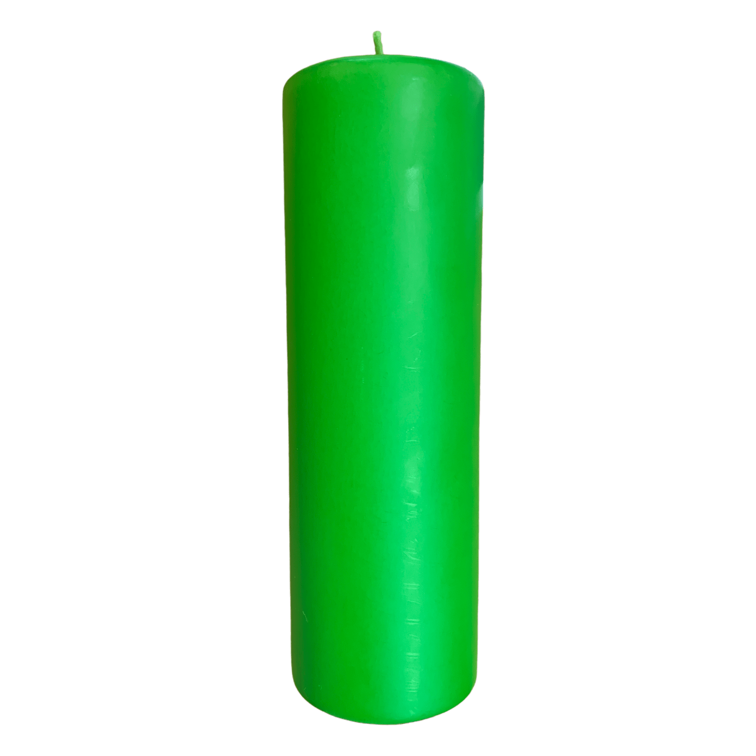 Lime Pillar Candle 200mm