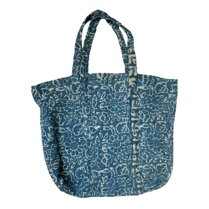 Blue Batik 2 Tote Bag