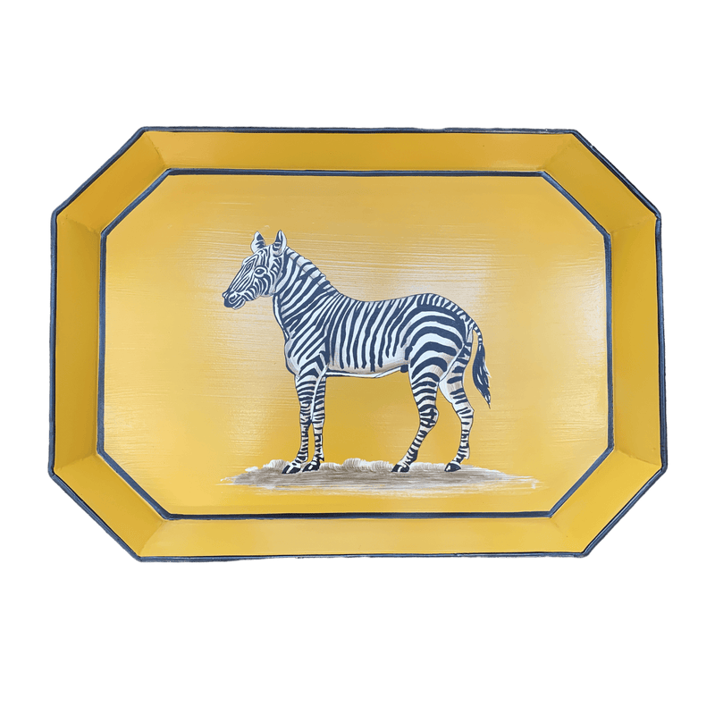Zebra Iron Tray