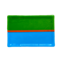 Murano Glass Tray Green and Blue