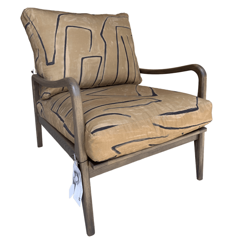 Lucca Chair - Kelly Werstler Graffito Java