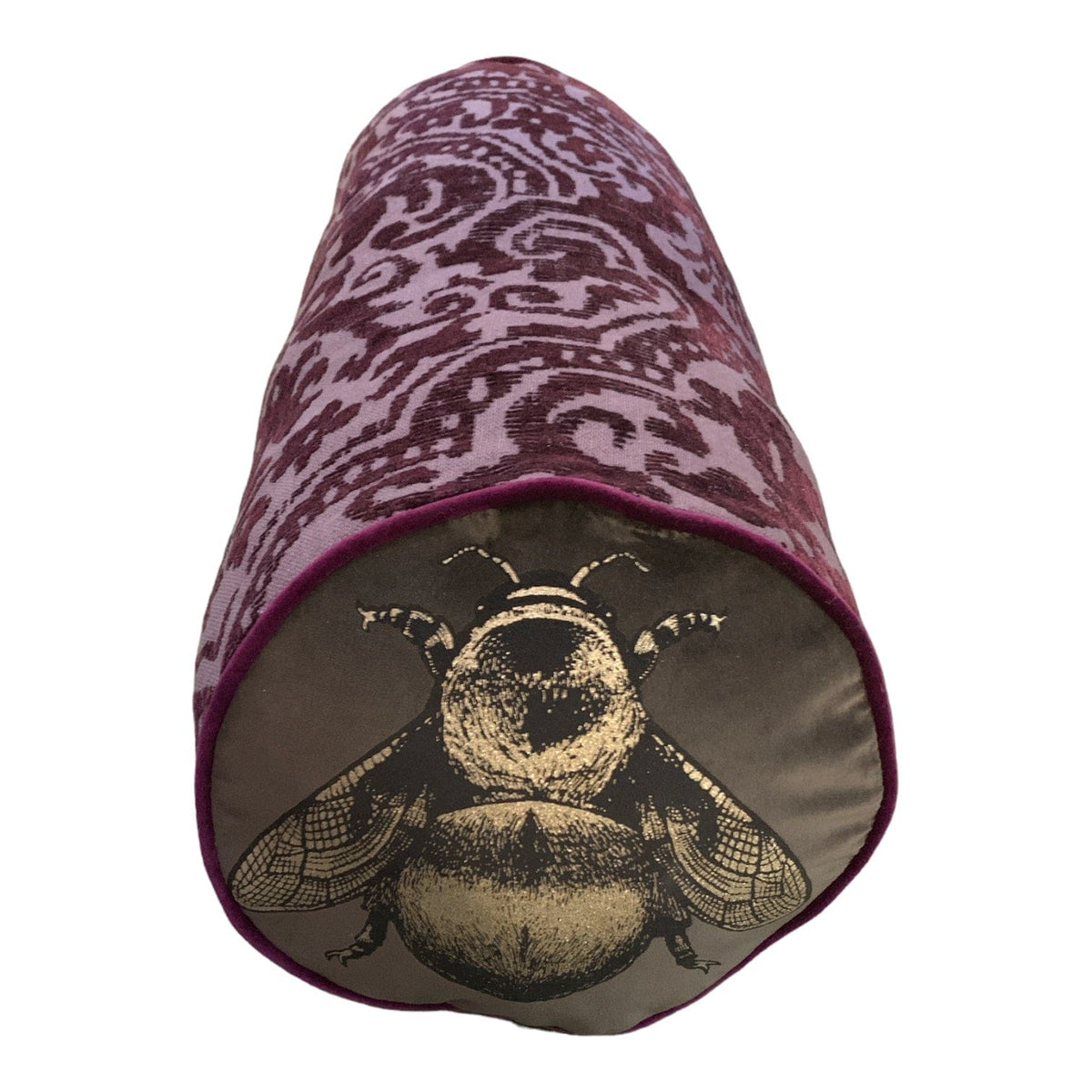 Purple Bee Bolster Little & Fox