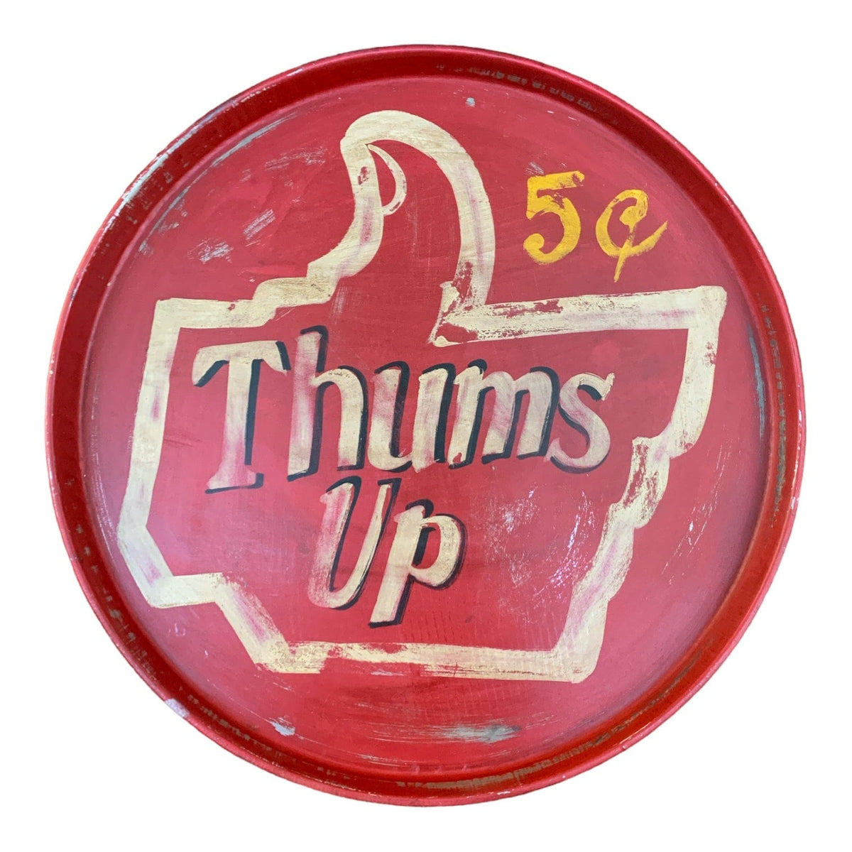    Red-Thums-Up-Vintage-Round-Tray-Little-and-Fox