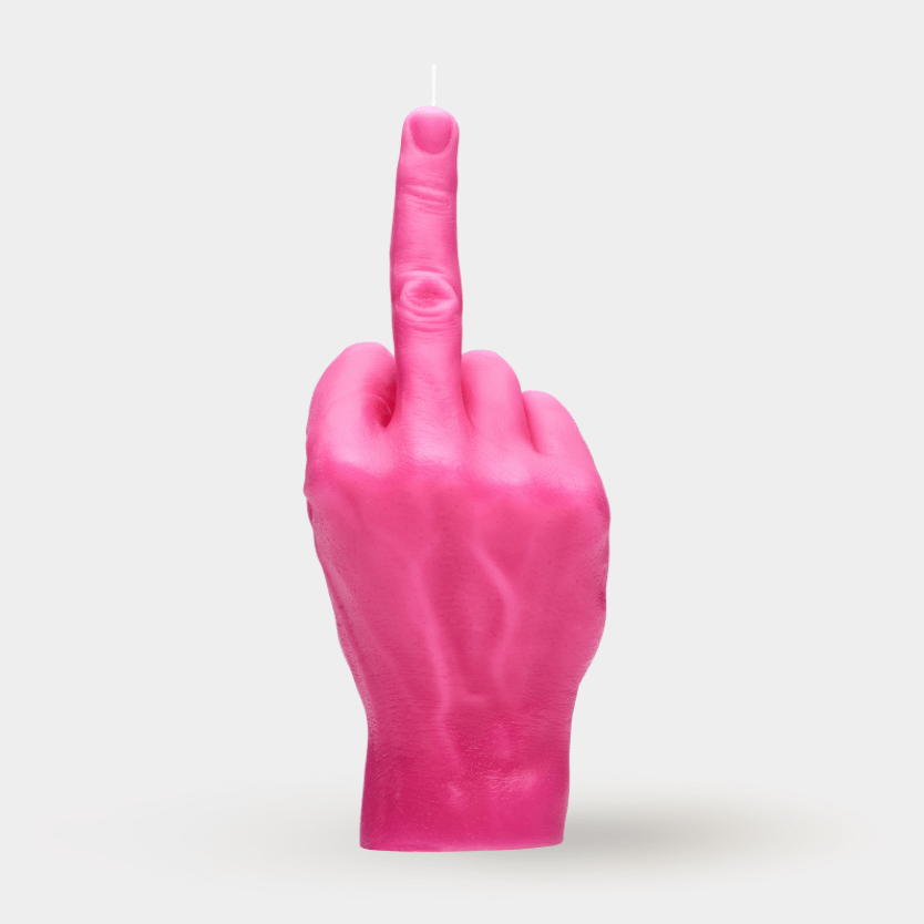 Candle Hand F*ck You - Pink