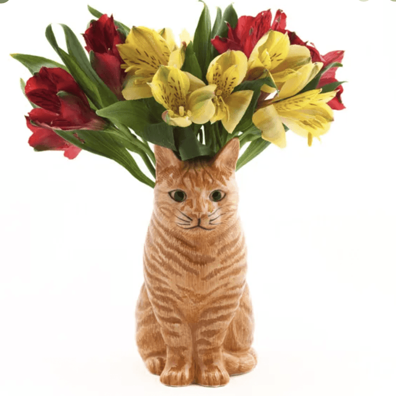 Vincent Cat Flower Vase
