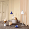 Gine lightshade White with Floor Lamp