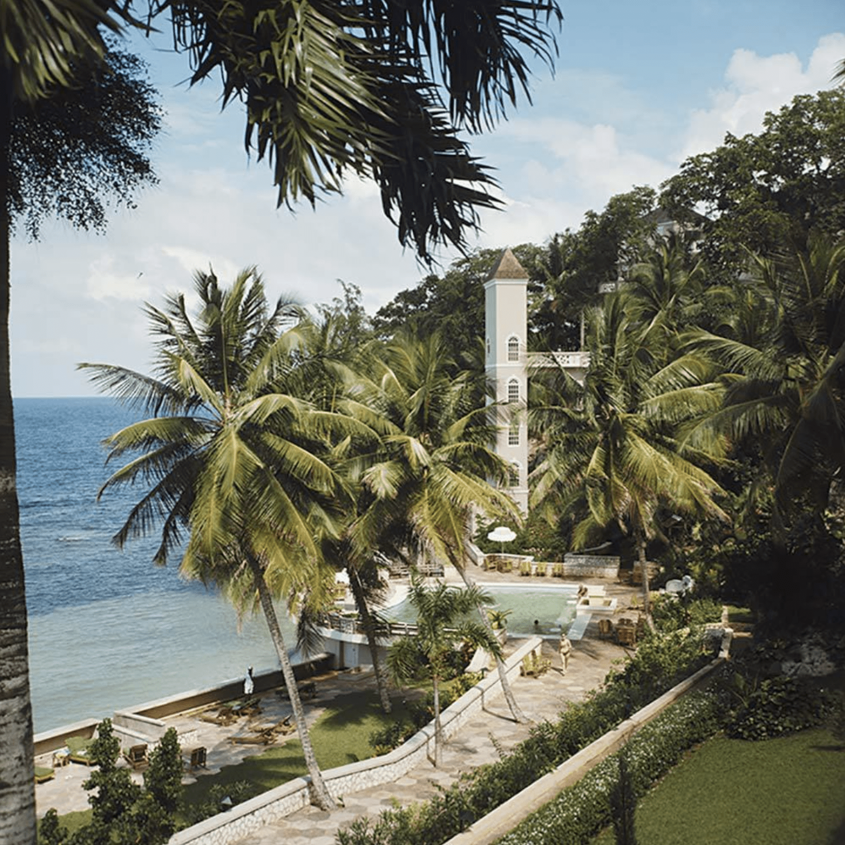 Bahamanian Hotel Unframed Print PRE ORDER