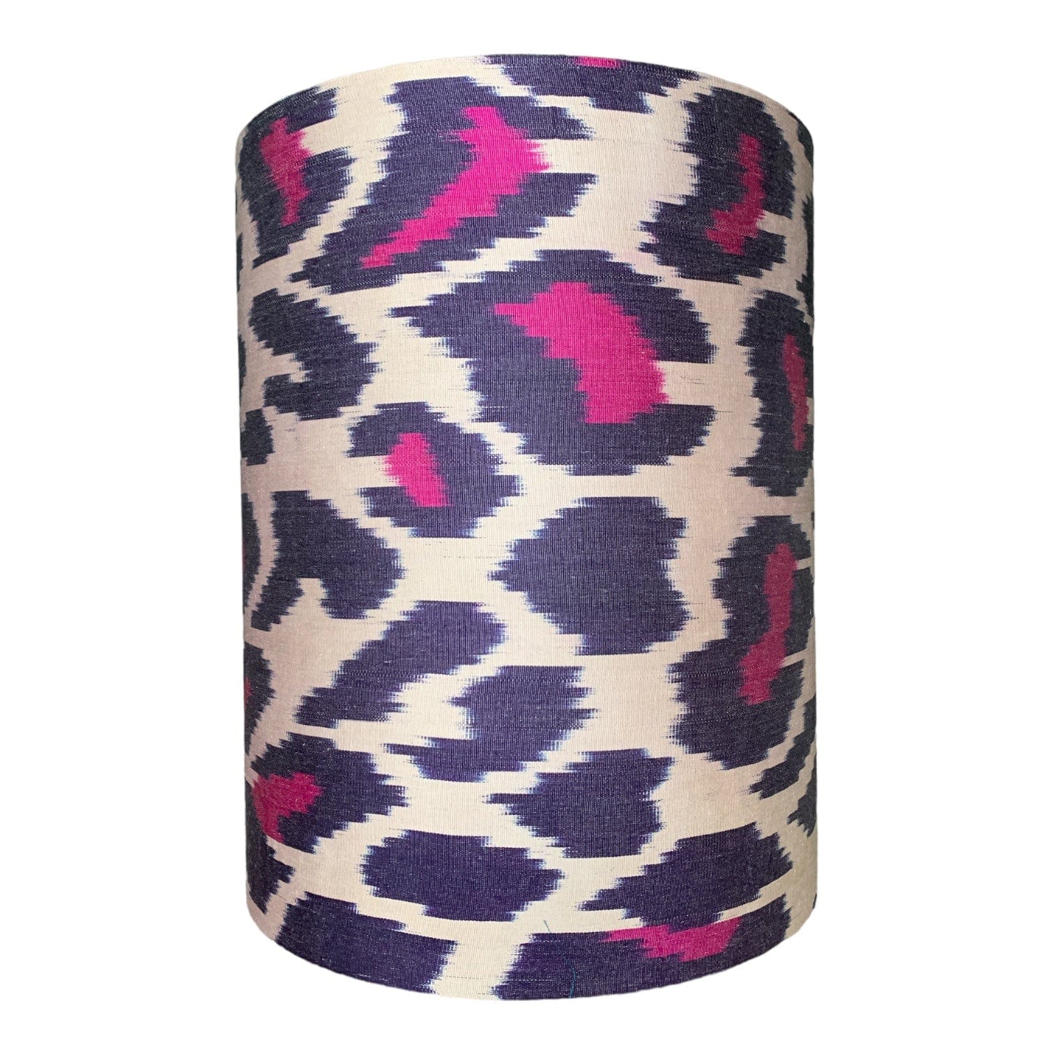 Silk Purple Leopard 12" Drum Lampshade