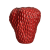 A 26cm strawberry vase