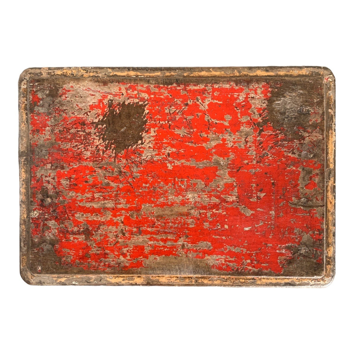 Vintage-Chapati-Tray-Old-Red-Little-and-Fox